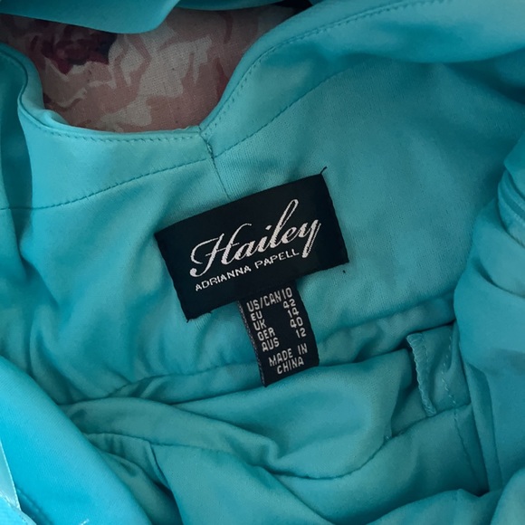 Maxi Chiffon Strapless Dress with Slit - Picture 6 of 7